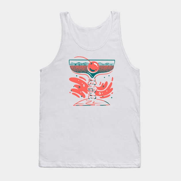 Cocktail Tank Top by JordanKay